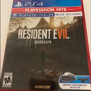 PS4 Resident Evil Biohazard